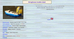 Desktop Screenshot of aeroglisseur.com